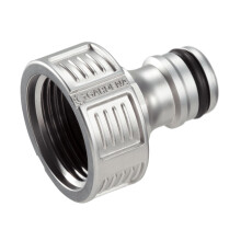 Gardena Premium Tap Connector, 26.5 mm (G 3/4 inch): Adapter for taps, Frost-Resistant, Packaged (18241-20)