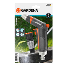 Gardena Premium Cleaning Syringe Set: Robust Cleaning Syringe and Water Stop Connector, Practical Irrigation Set, Frost Protection (18306-20)