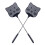 Staruby 2 Pack Extendable Fly Swatter, 25 inch Long Handle Flyswatters 1