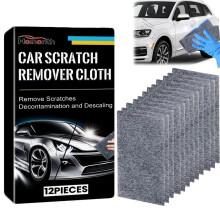 12PCS Nano Sparkle Cloth, Car Scratch Remove, Car Scratch Repair, for