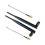 Kit com 4 Antenas LoRa de 868MHz e 5dBi com Conector SMA Macho para IPX, Compatível com Estações Base Externas LoRaWAN para Meshtastic. 4