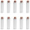 10 τεμάχια μίνι διαφανές μπουκάλι ευχών 20ml, γυάλινο φιαλίδιο με μήνυμα και δι 1