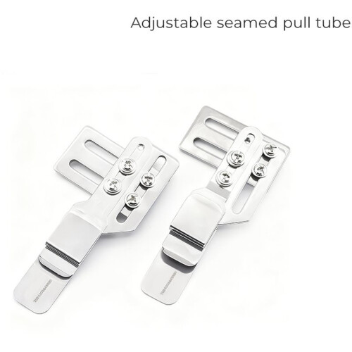 Adjustable Felling Topstitching Binder Fits Light Fabrics, Compatible with Flat Sewing Machines S Light Fabrics 2