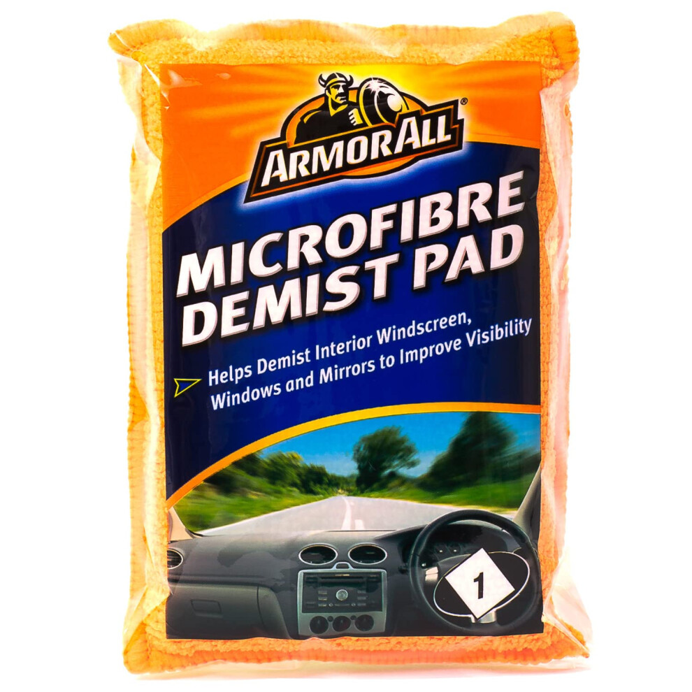 Armor All Gaa40003en Microfibre Demist Pad, 1 Pack Orange 9415109685217