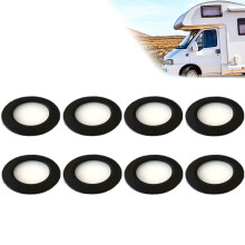 12V Interior LED Spot Lights Campervan Dimmable Recessed Mount Ceiling Light 3W Roof Downlight for T4 T5 Camper Caravan Boat Yacht Cabin Sailboat Und