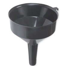 Simply FUN203 203MM (8IN) Funnel for Mess-Free Rapid pouring of Liquids and Finely Grounded Solids - Lightweight & Compact,Black