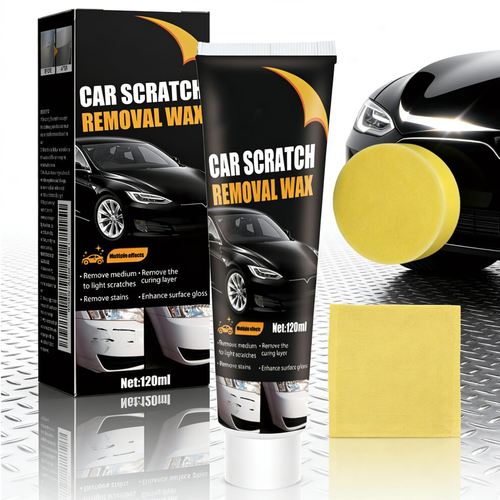 Car Scratch Remover Kit - 120Ml Scratch Repair Paste, Remove Minor Scratches & Restores Shine, 2026 New Formula For Car Surface Repair (1Pcs) 3674571191817