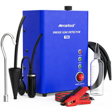 MRCARTOOL T80 Automotive Smoke Machine Leak Detector with Built-in Air Pump EVAP Vacuum Smoke Diagnostic Tester Smoke Machine Leak Tester Pipeline Fu