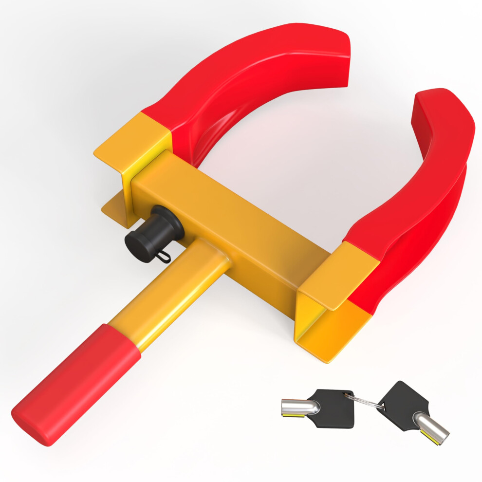 Vivo Heavy Duty Wheel Clamp Lock Cars Trailer Caravan Security Anti Theft Car Locking Claw New Pro Diy Van Caravan Motorhome 8932609962705