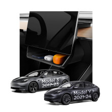 Spigen Tesla Model 3 2021-2023 and Model Y (~2024) Under Screen Centre Console Storage Organizer Tray, Smart Storage, Silicon Padd