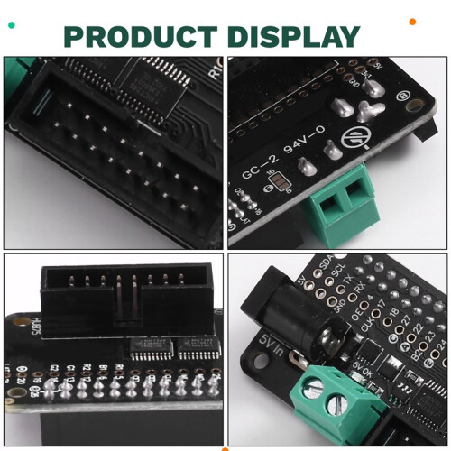 3211 RGB Matrix Bonnet für Raspberry Pi, 64x32 32x32 LED Panel Treiber HAT, für Raspberry Pi 4B 3B+ Zero 1