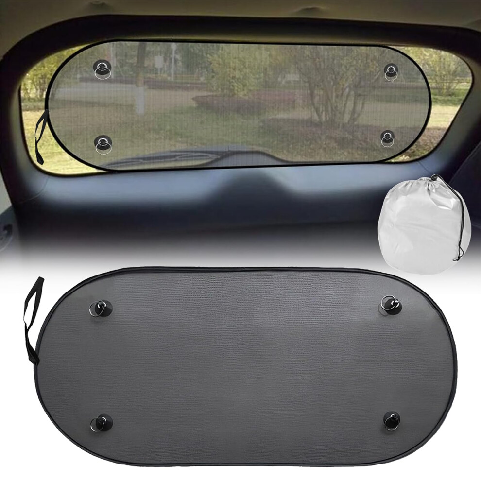 Rhqfdm Car Rear Window Sun Shade Mesh Kit-Uv Protection & Ventilated Design,Safe For Dogs & Children,Universal Fit For Suv/Sedan/Hatchback,Easy To In 7385751507354