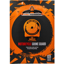 Tru Tension | Moto Grime Guard | Protect Brakes & Wheels During Cleaning | Perfect For Road, Off-Road, Commuting & Touring Bikes |