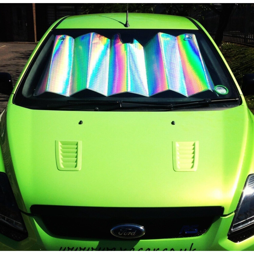 Sumex Car Front Window Windscreen Reflective Uv Laser Sun Shade Block Screen (Xxl - 175 X 90Cm) Light 1138472611505