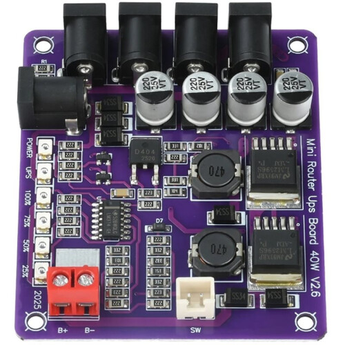 Routeur, Carte D'Alimentation Sans Interruption 40 W, Module de Charge de Batterie 12,6 V 1