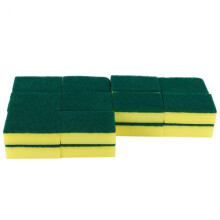 Heavy Duty Multi Use Cleaning Sponges Rub Non-Scratch Sponge Scrubbing Dish Sponges Use for Kitchens, 80 Pack
