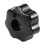 2 Pcs M10 Female Thread Nuts 50mm Plastic Star  Clamping Knob Grip 8