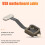 For  ONE X Front USB Connector Cable Motherboard Cable Game Console Port Accessories  Socket Cable 3