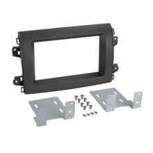 Fachada de auto 2-DIN compatible con Citroën Jumper/Fiat Ducato/Opel Movano