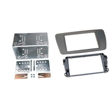 Adaptador de fachada 2-DIN para Seat Ibiza 2008 > conemara gris