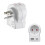 Reisadapter "EU naar VS", 1 x USB-A, 1 x USB-C (PD), 20 W 1