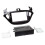 2-DIN-Facade-Adapter mit Ablagefach für Opel Adam / Corsa (E) 1
