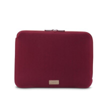 Housse d'ordin. port. "Jersey", de 34 - 36cm (13,3" - 14,1"), bordeaux