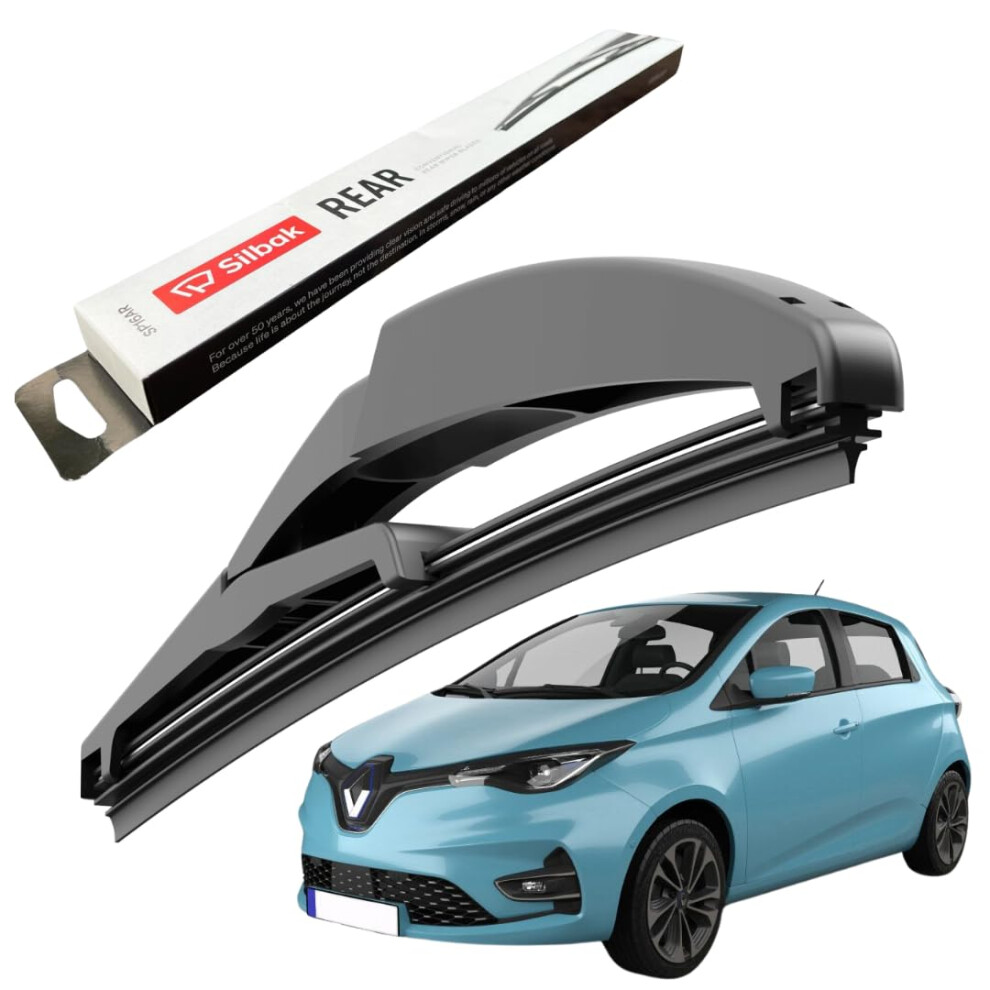 Silbak Rear Windscreen Wiper, Fits For Renault Zoe (01/2013 Onward) Rear Wiper Blade, 300Mm 4115892479400