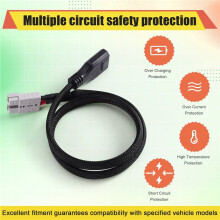 8AWG Cable XT150 to Anderson Cable for Portable Power Station , Extra Battery Cable for Delta