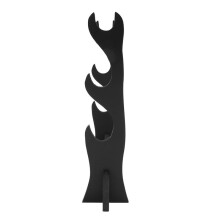 4X Espada Samurai Katana de 3 Camadas Suporte Suporte Suporte Rack Display Preto