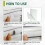 6 Sets Horizontal Blinds Replacement Slats, White Horizontal Blind Repair Tabs, White Blind Fixers for Horizontal 7