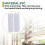 6 Sets Horizontal Blinds Replacement Slats, White Horizontal Blind Repair Tabs, White Blind Fixers for Horizontal 9