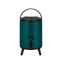 Fût de Conservation de la Chaleur en Acier Inoxydable de 6 Litres Adapté à L'Isolation Thermique des Boissons Chaudes.Récipient de Stockage de