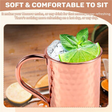 Kopjes Pure Solid Moscow Mule Mug Mokken-Vormige 400ml Cocktailbekers Bier Melk Mok Drinkgerei