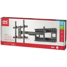 Unterstützungs-TV-Wandhalterung - ONE FOR ALL Solid Distance Wandhalterung extrem - 180 schwenkbar - 32-77'' - VESA 400 max