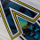 Mitre (5, White/Navy/Teal) Mitre Squad Rugby Ball 6