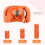 Multipurpose Drill Bit Sharpener Carbide Drill Bits Sharpener with 6 Grinding Wheel Electric Drill Grinder Grinding Tool 7