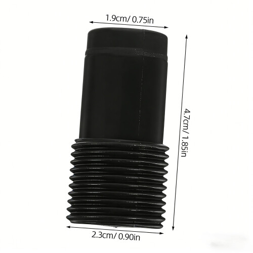 Compatible with Mop and Broom Handle Adapter 2pcs, Universal Threaded Pole Connector for Cleaning Tools 22mm