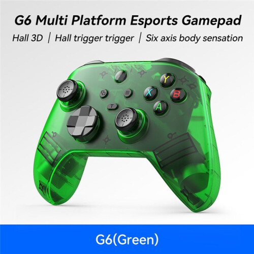 For  Switch1/2 Controller G6 Double Hall Wireless  Gamepads for  Pro Console Control Joystick C 1