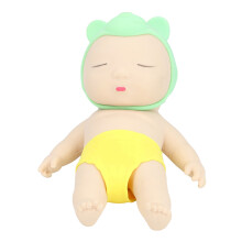 Squeeze Sand Puppe Spielzeug Space Sand L grüne Mütze 27cm