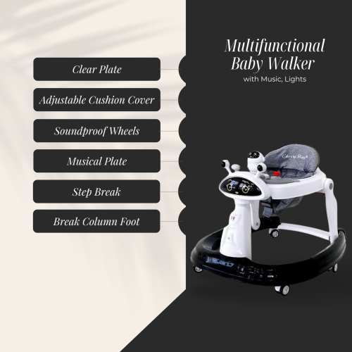 Baby Activity Walker with Music & Lights 6M+ 1