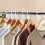 Clothing Dividers, 50 Pcs White Rectangular Hanger Organizer for Clothes Storage, Writable & Reusable Size Labels 5
