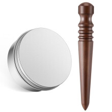 2 Pcs PU Burnish Kit,150g Burnishing-Gum and Sandalwood Polishing Stick, Polished Grinding Tool for Burnishing
