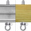 Gancio per Altalena Resistente con Cuscinetti, Adatto A Materiali In Legno e Metallo. Ideale per Appendere Amache e Altalene. 5