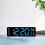 Large Digital Wall Clock Temperature and Humidity Week Display Electronic LED Table Alarm Clock 12/24H 7