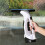 Cordless Window Vacuum Squeegee, Electric Cleaner with Multi-Purpose Bottle for Various Surfaces EU Plug 4