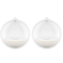 2 Stuks Moedermelkopvangbakjes, Melkopvangbakjes voor Borstvoeding, Moedermelkbekers, 60 Ml Melkopvangbakjes