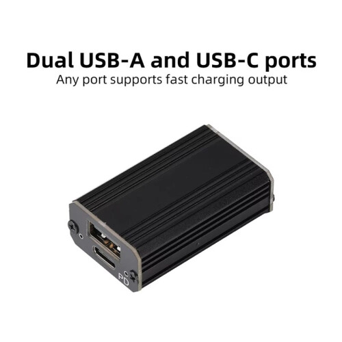 PD100W Fast Charging Module -DC9V-24V Step-Down Car Charger with Solid-State Capacitors, Supports PD High-Power Charging 1