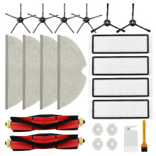 22 PCS Replacement Parts for S6 Pure,S6, E4,S4 Max, S6 MaxV,S5, S5 Max, S4, E20 E25 E35 S50 Mijia Vacuum