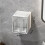 Bathroom Pull-Out Storage Box for Cotton Swabs & Pads Organizer Under Mirror Cabinet Storage Box Hanging-Style 7